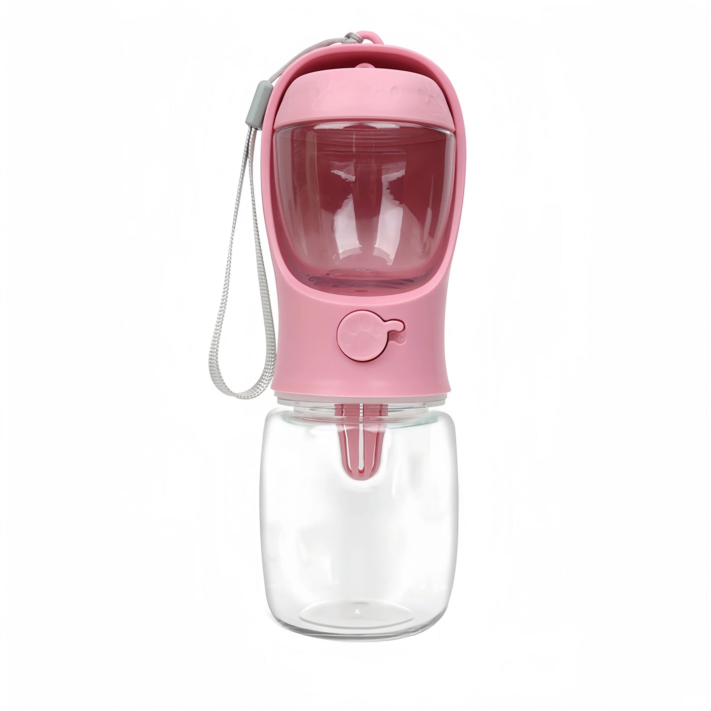 Portable 2-in-1 Pet Water & Food Bottle – Outdoor Travel Feeder
