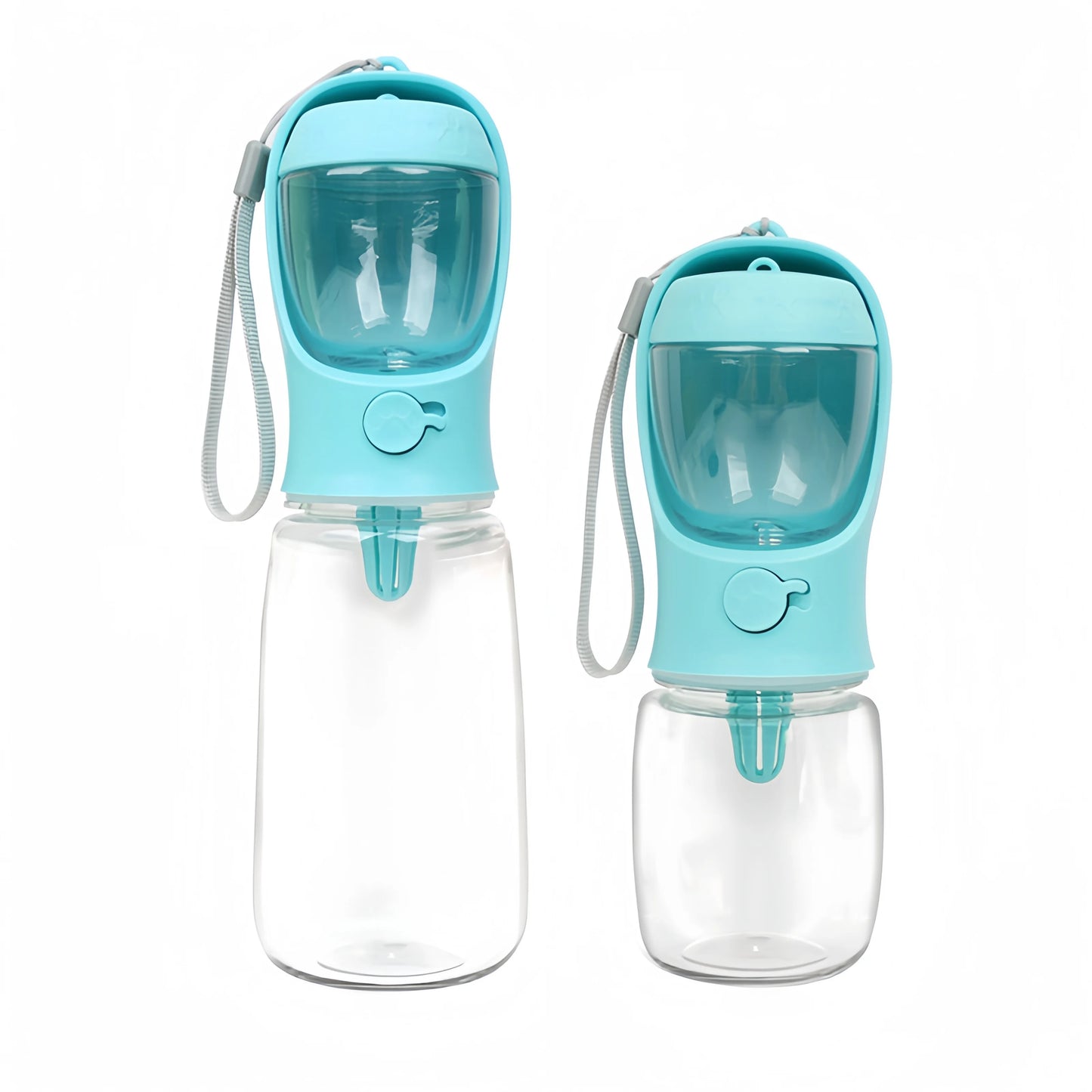 Portable 2-in-1 Pet Water & Food Bottle – Outdoor Travel Feeder