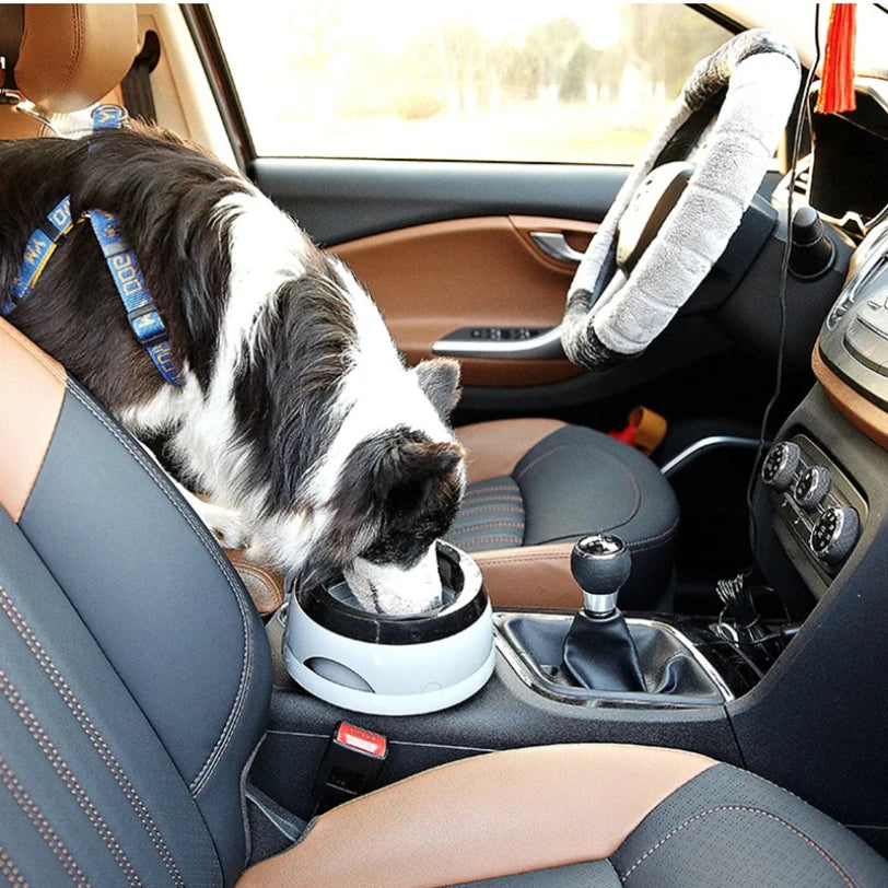 No-Spill Pet Water Bowl – Floating Spill-Proof Feeder for Travel or Home