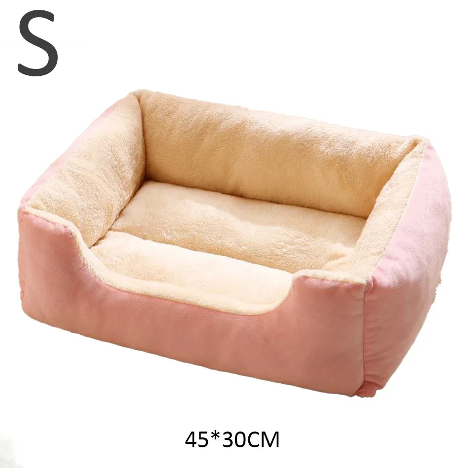 Orthopaedic Plush Pet Bed – Supportive & Cosy for Cats & Small Dogs