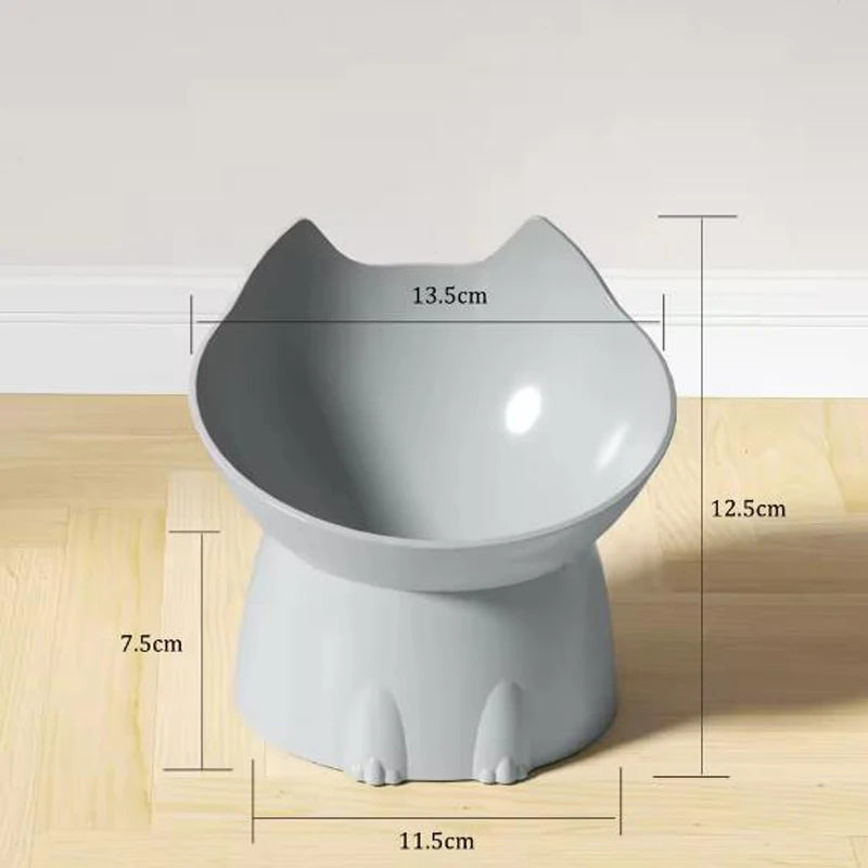 Ergonomic Elevated Pet Bowl for Cats