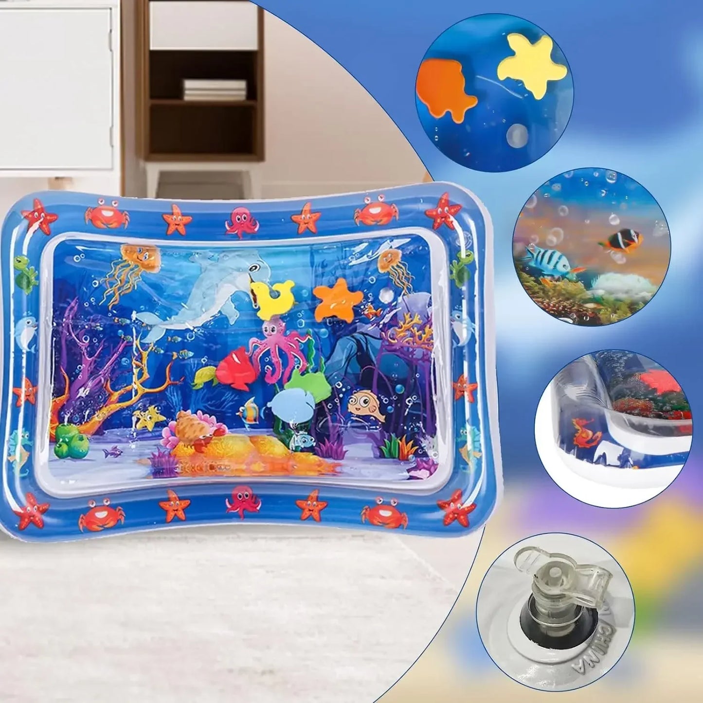 Water Sensory Play Mat for Cats & Dogs