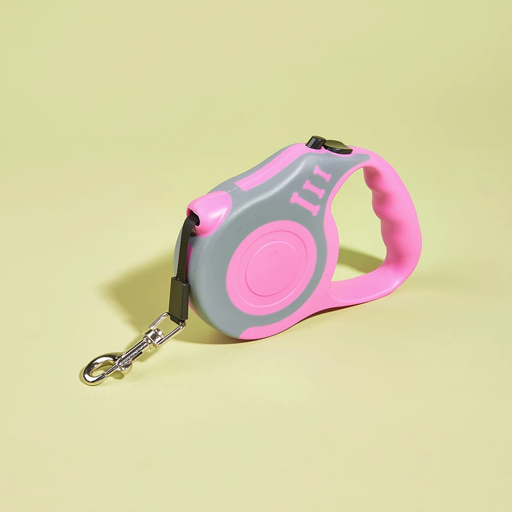 Durable Retractable Dog Lead for Small to Medium Dogs