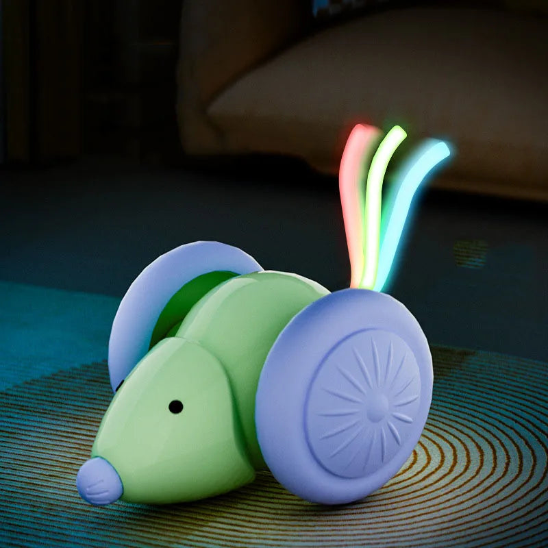Rechargeable Mouse Car – Smart Interactive Toy for Cats