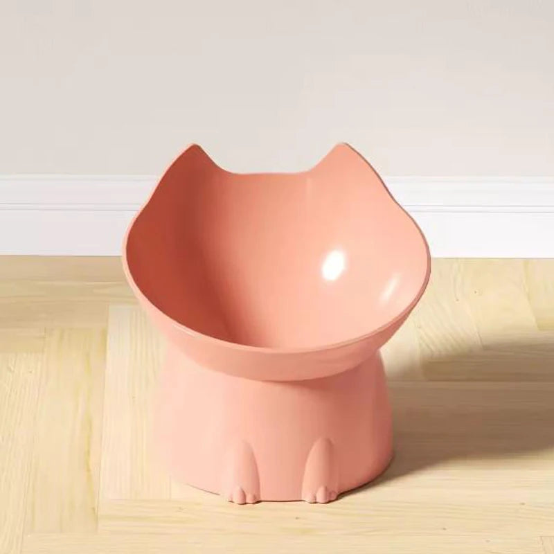 Ergonomic Elevated Pet Bowl for Cats