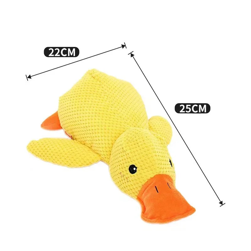 Durable Plush Duck Toy for Large Dogs