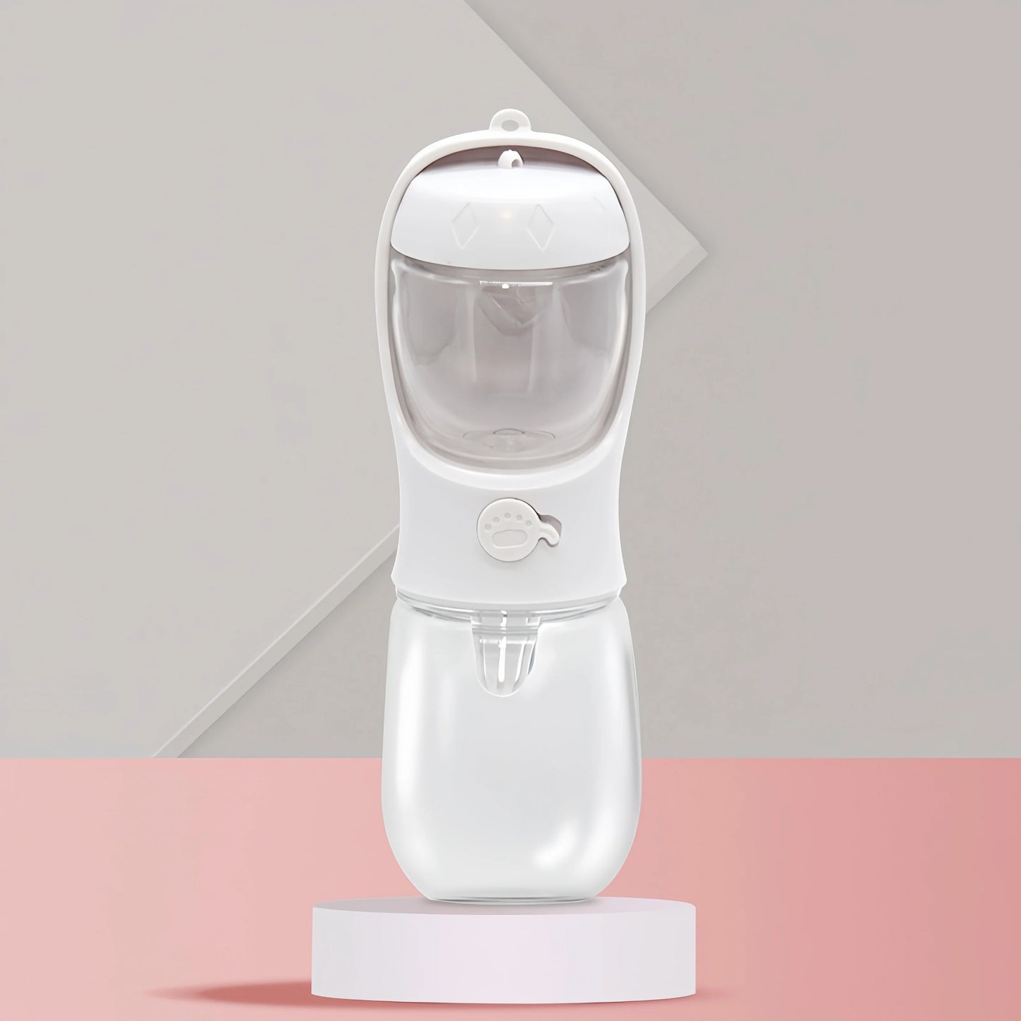 Portable 2-in-1 Pet Water & Food Bottle – Outdoor Travel Feeder