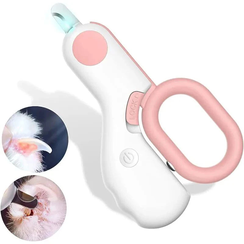 Professional LED Pet Nail Clippers for Dogs & Cats