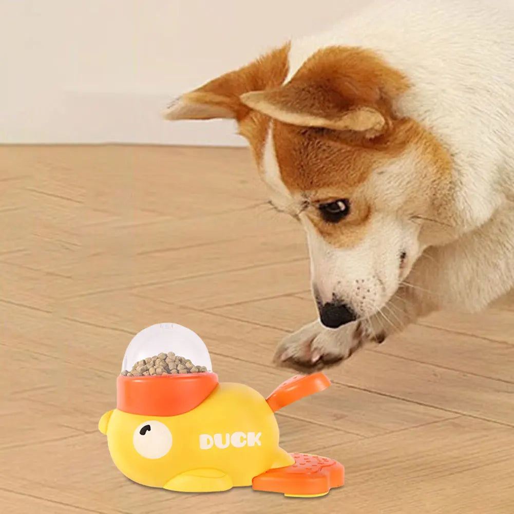 Duck Puzzle Feeder – Interactive Treat Dispenser for Dogs