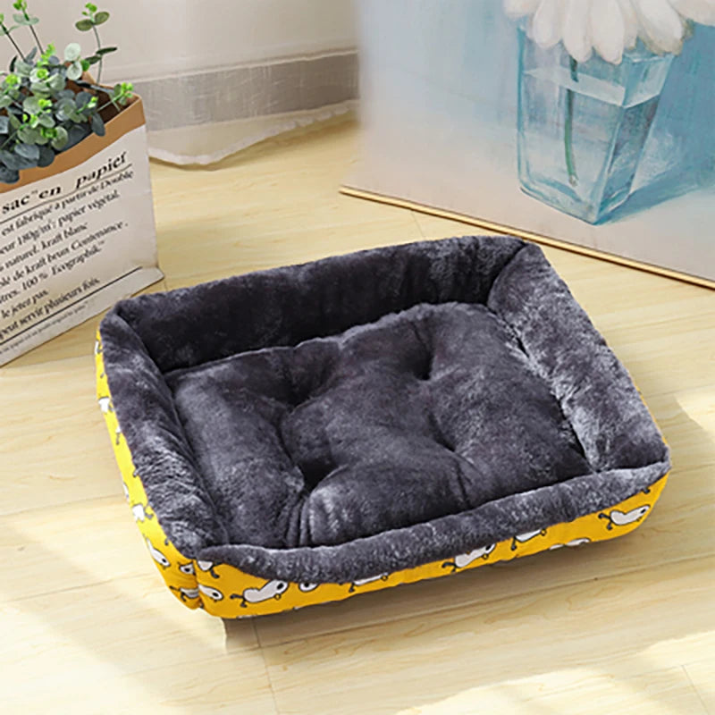 Soft Plush Dog Sofa Bed – Cosy Comfort for Small to Large Breeds