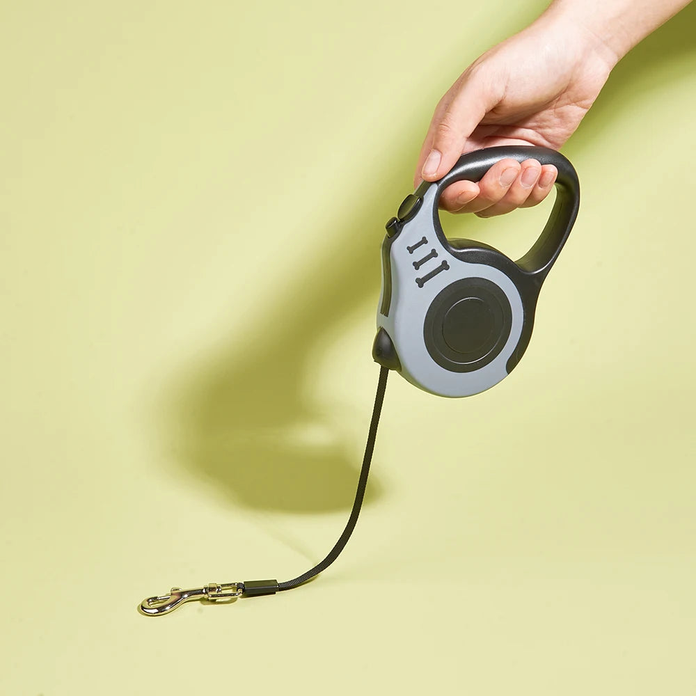 Durable Retractable Dog Lead for Small to Medium Dogs