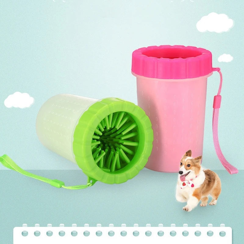 Pet Paw Cleaner Cup – Portable Dog Paw Washer for Clean Walks