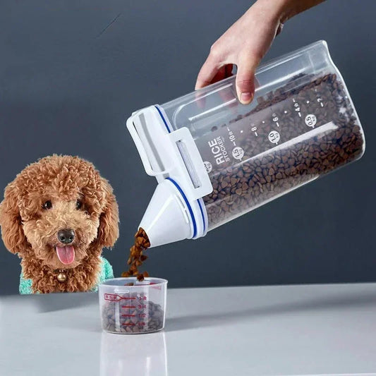 Airtight & Moisture-Proof Pet Food Storage Container