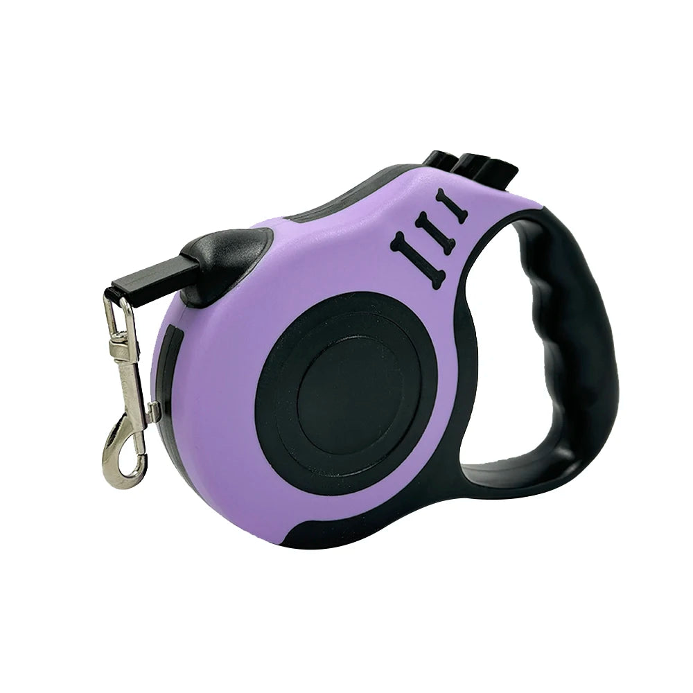Durable Retractable Dog Lead for Small to Medium Dogs