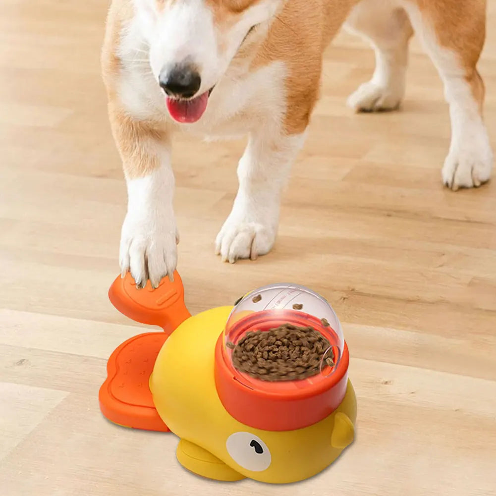 Duck Puzzle Feeder – Interactive Treat Dispenser for Dogs