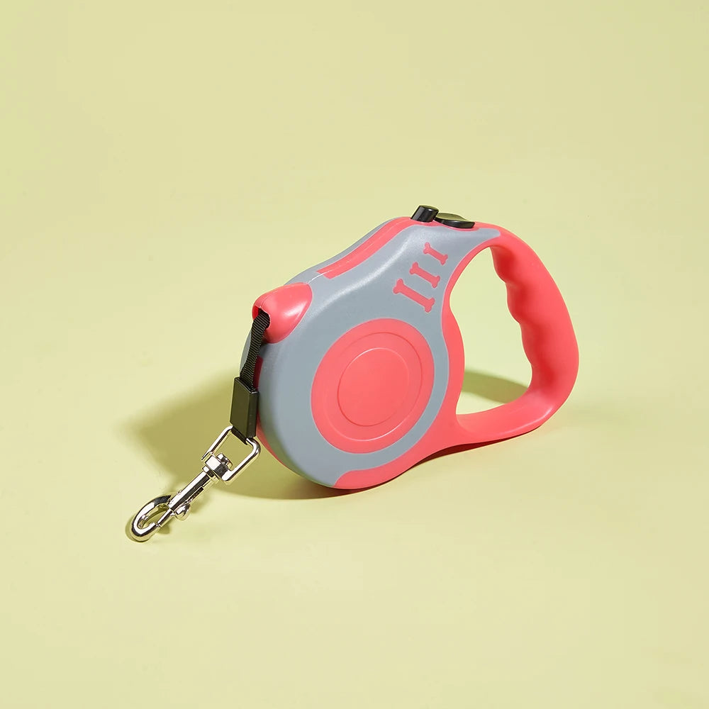 Durable Retractable Dog Lead for Small to Medium Dogs