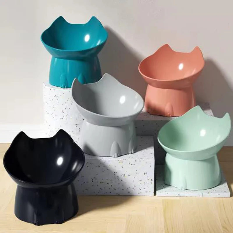 Ergonomic Elevated Pet Bowl for Cats