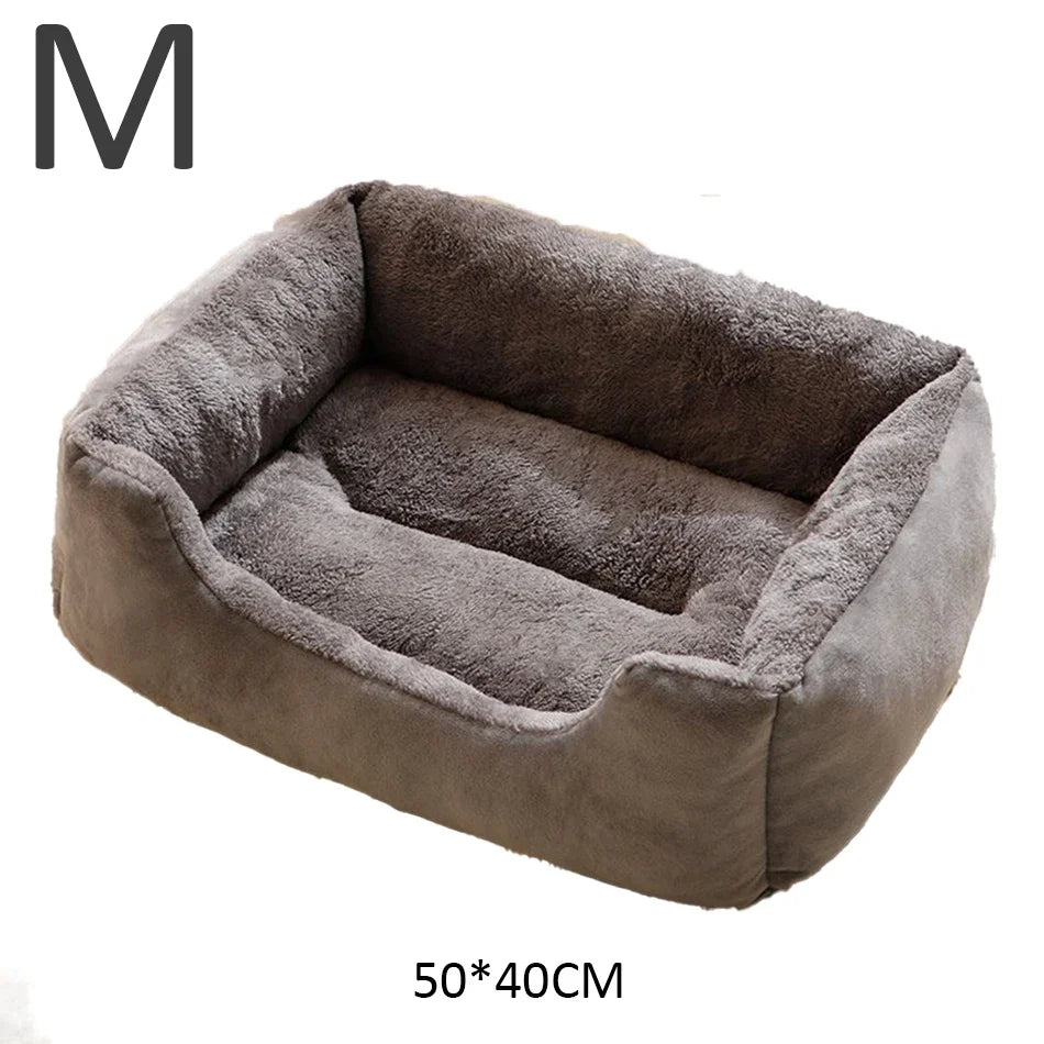 Orthopaedic Plush Pet Bed – Supportive & Cosy for Cats & Small Dogs
