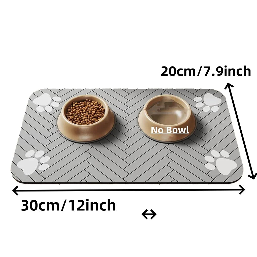 Waterproof Silicone Pet Feeding Mat for Dogs & Cats