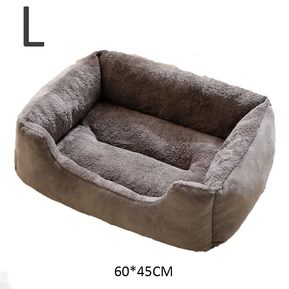 Orthopaedic Plush Pet Bed – Supportive & Cosy for Cats & Small Dogs