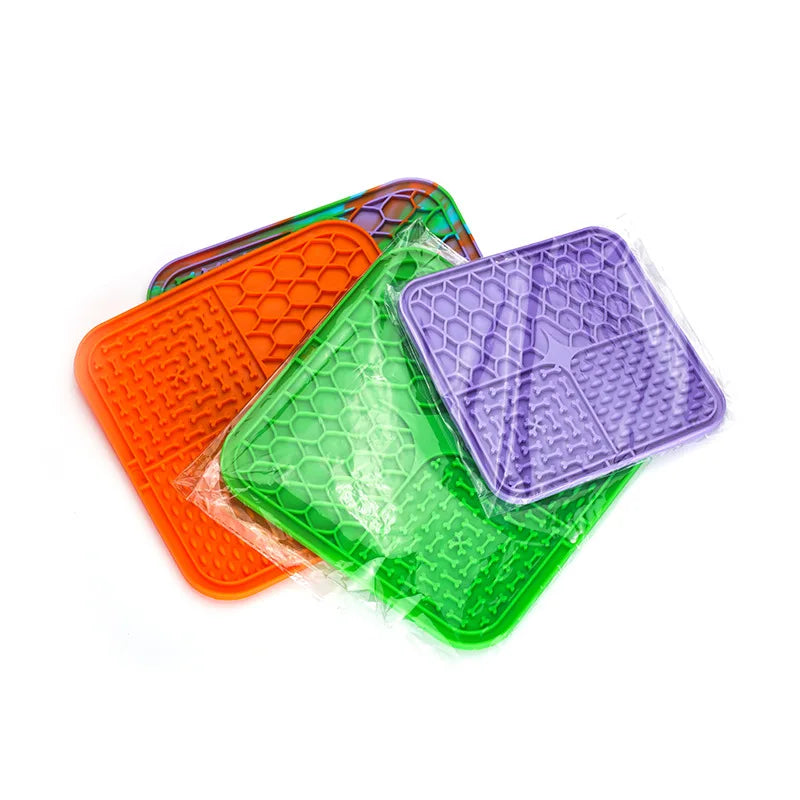 Silicone Anti-Choke Slow Feeder Licking Mat
