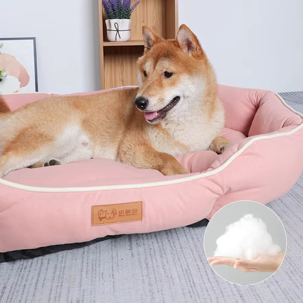 Spacious Sofa Pet Bed – Comfy Lounger for Cats & Dogs