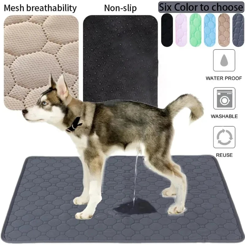 Reusable Absorbent & Washable Dog Pee Pad for Training