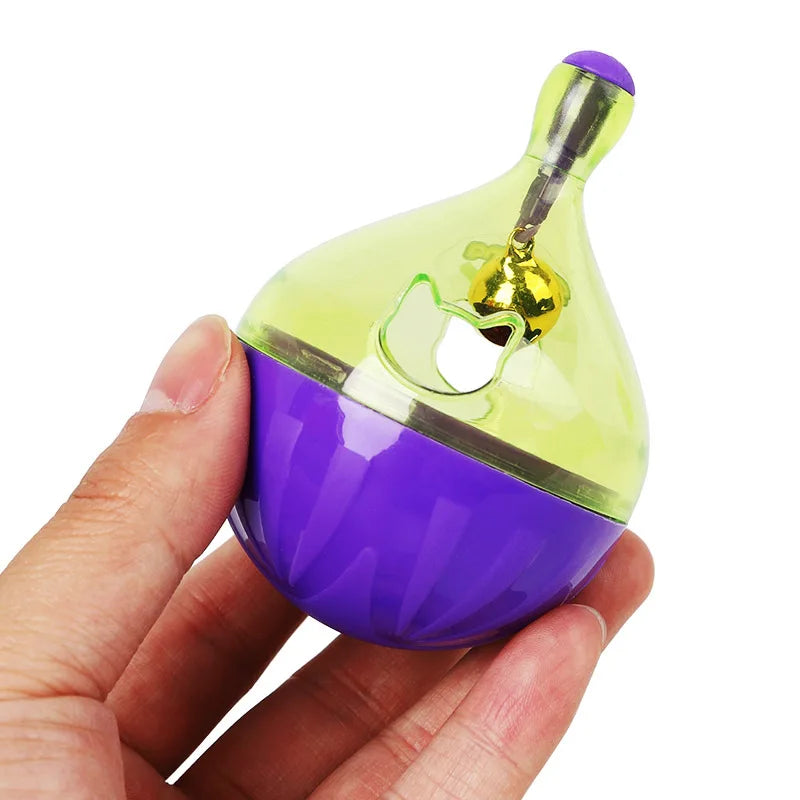 Interactive Tumbler Treat Dispenser – Pet Feeding Toy for Cats & Dogs