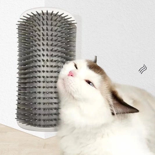 Corner Cat Self-Grooming Brush & Massager