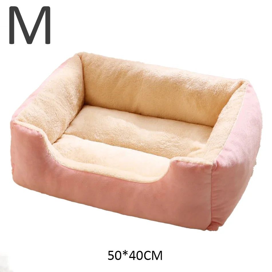 Orthopaedic Plush Pet Bed – Supportive & Cosy for Cats & Small Dogs