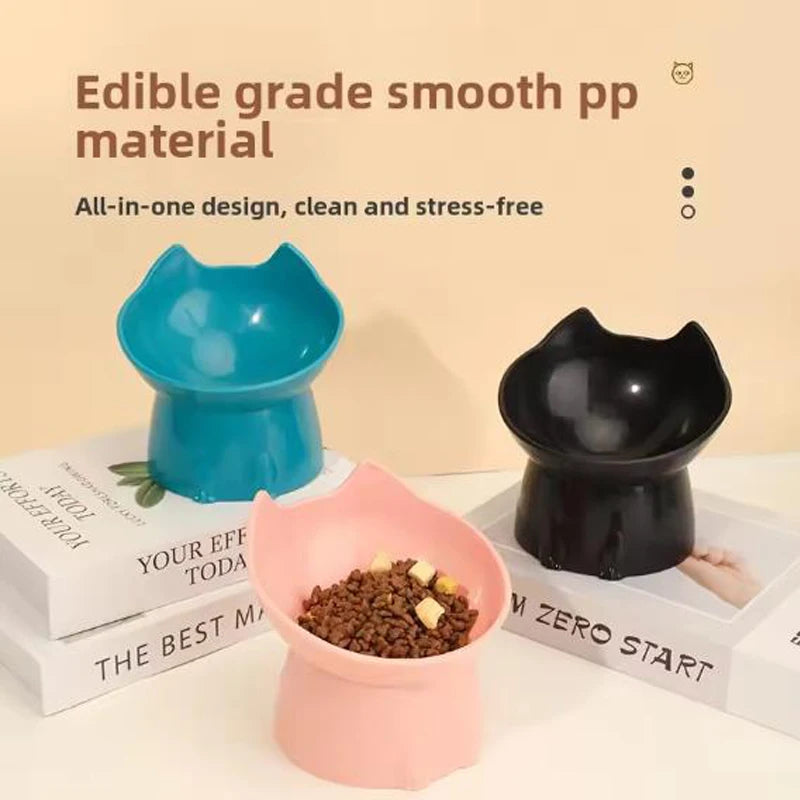 Ergonomic Elevated Pet Bowl for Cats
