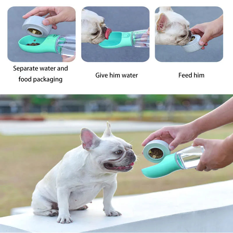 Portable Pet Water Bottle – Leak-Proof Travel Dispenser