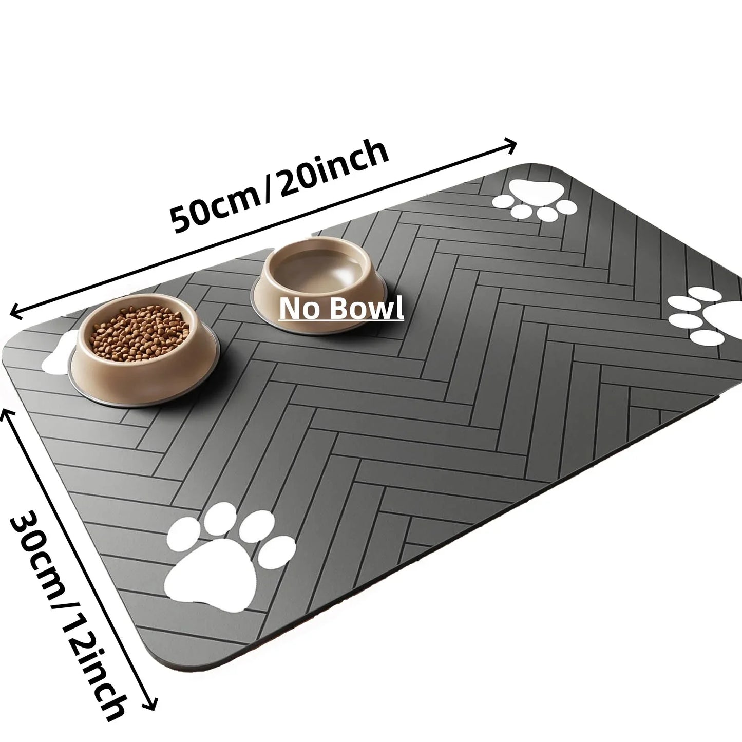 Waterproof Silicone Pet Feeding Mat for Dogs & Cats