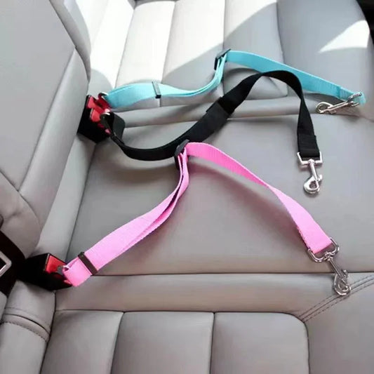 Adjustable Dog Car Seat Belt for Safety & Comfort