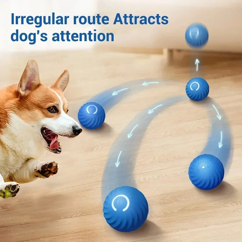Automatic Bouncing Interactive Dog Ball Toy (USB Rechargeable)