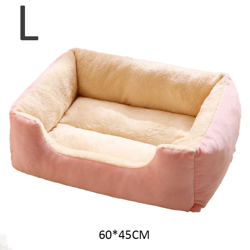 Orthopaedic Plush Pet Bed – Supportive & Cosy for Cats & Small Dogs