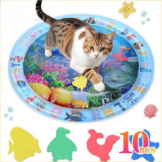 Water Sensory Play Mat for Cats & Dogs