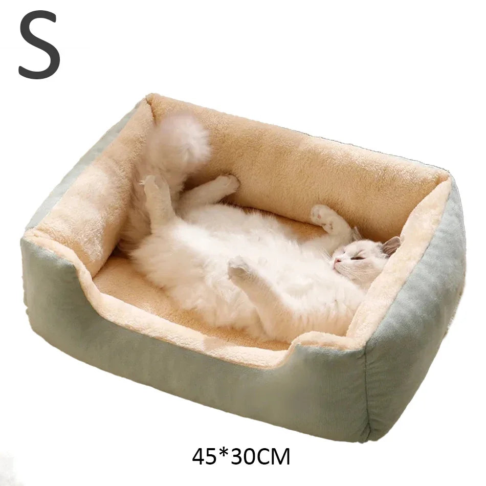 Orthopaedic Plush Pet Bed – Supportive & Cosy for Cats & Small Dogs