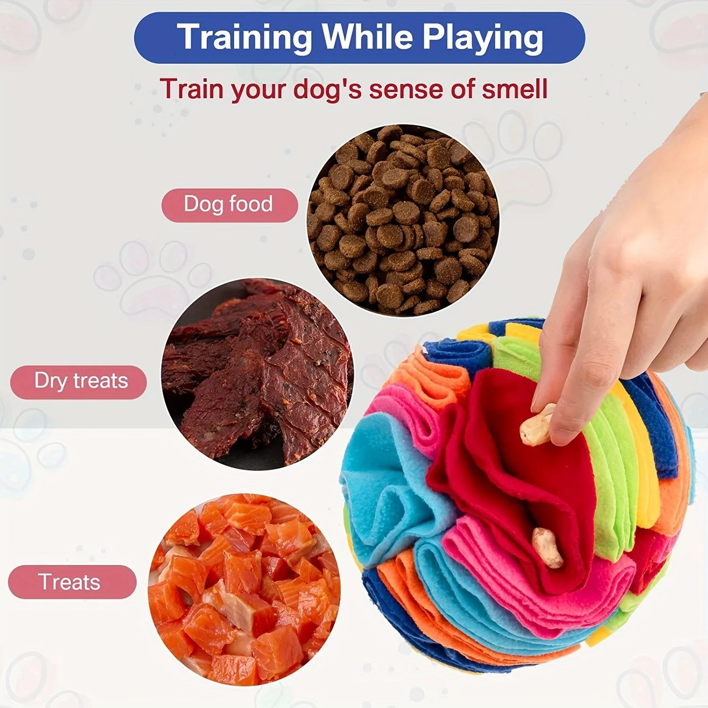 Interactive Snuffle Ball Toy for Dogs