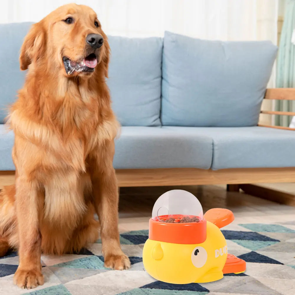 Duck Puzzle Feeder – Interactive Treat Dispenser for Dogs