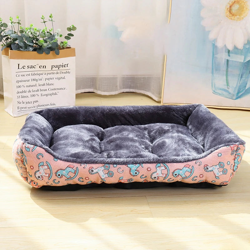 Soft Plush Dog Sofa Bed – Cosy Comfort for Small to Large Breeds
