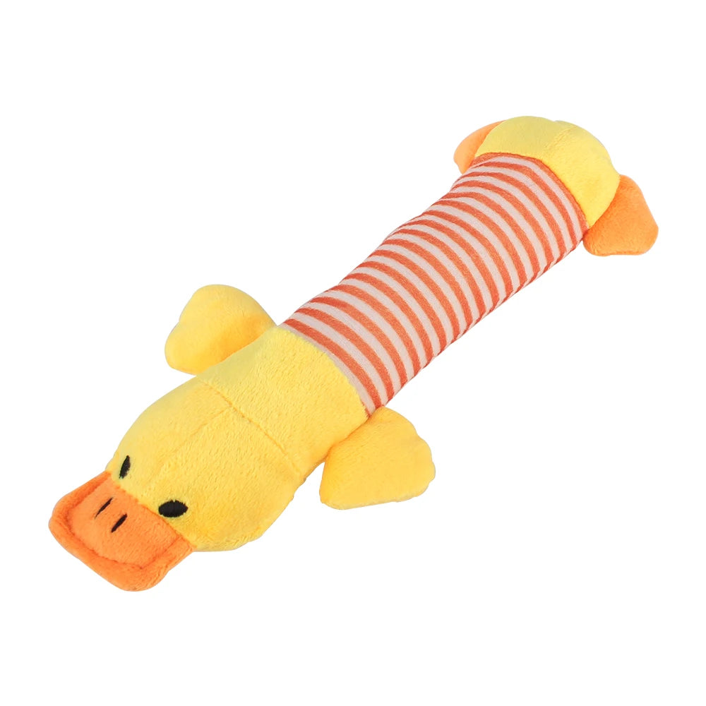 Squeaky Plush Elephant Toy for Dogs & Cats