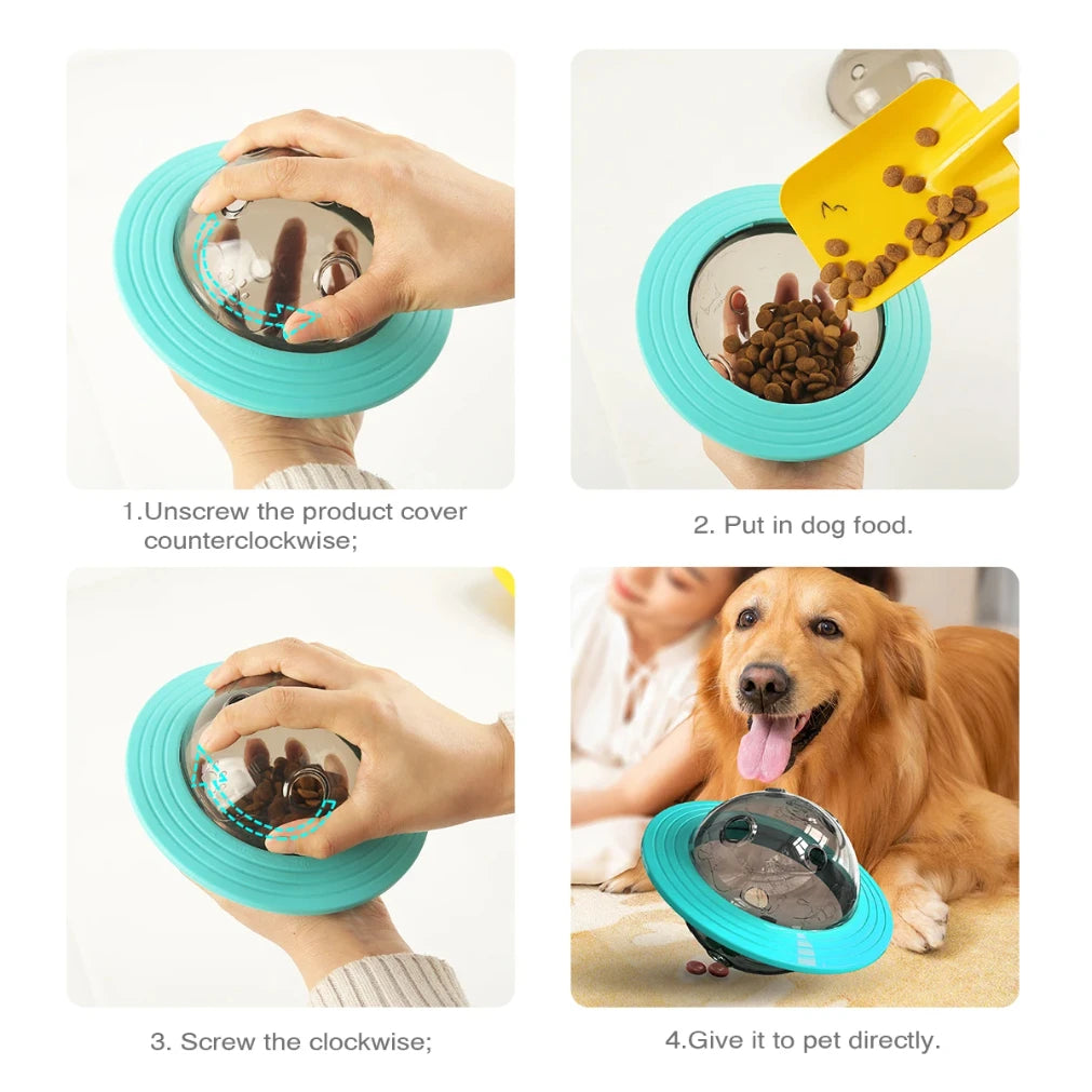 Interactive IQ Puzzle Feeder Toy for Dogs