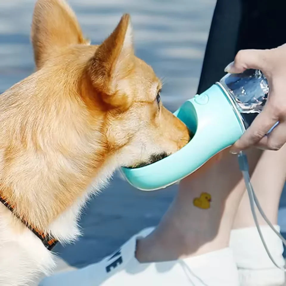 Portable Pet Water Bottle – Leak-Proof Travel Dispenser