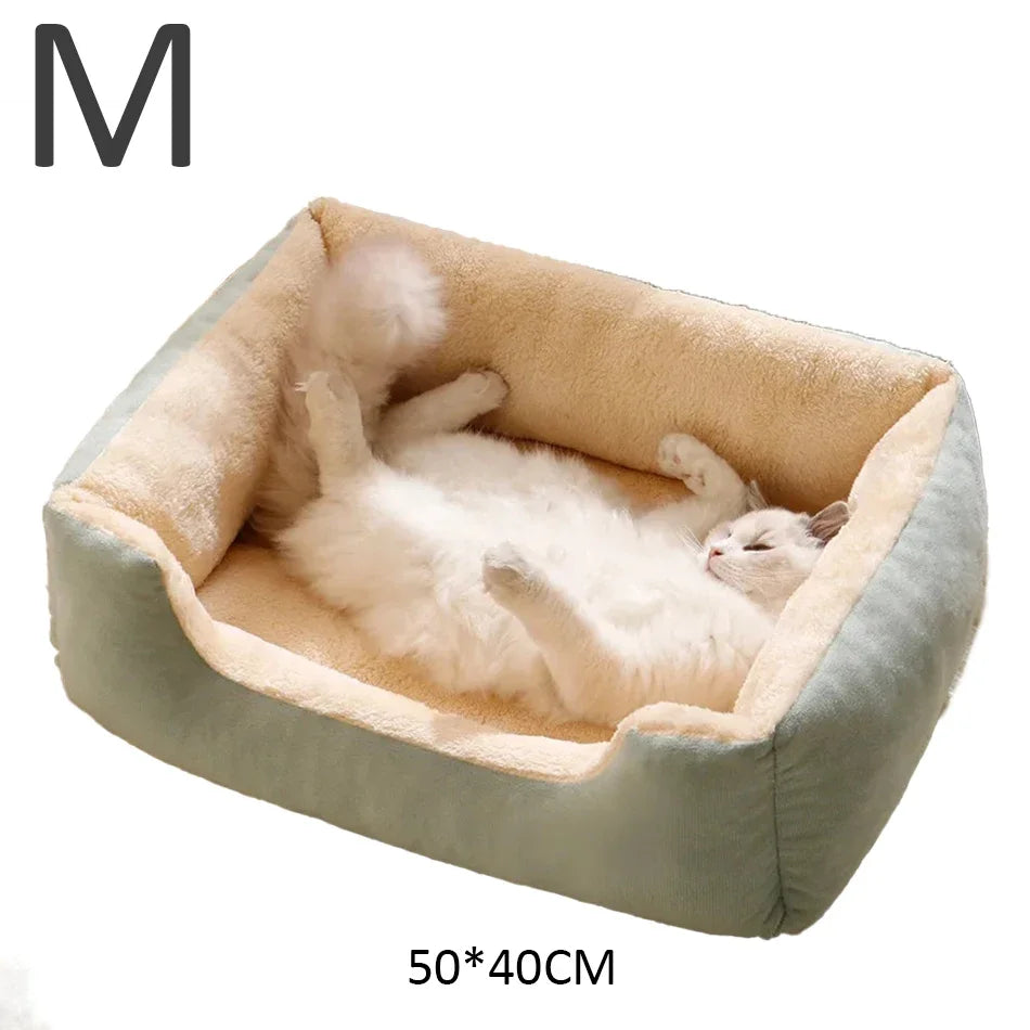 Orthopaedic Plush Pet Bed – Supportive & Cosy for Cats & Small Dogs