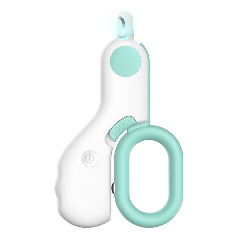 Professional LED Pet Nail Clippers for Dogs & Cats