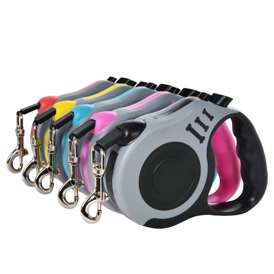 Durable Retractable Dog Lead for Small to Medium Dogs