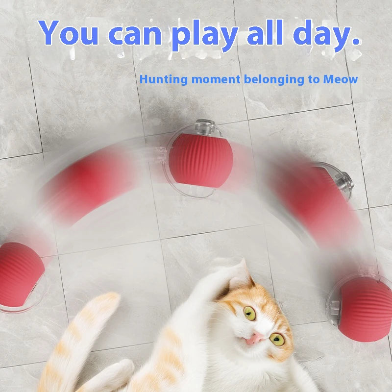 Interactive Smart Cat Toy Ball (USB Rechargeable)