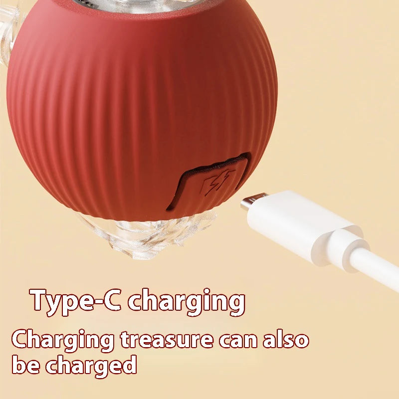 Interactive Smart Cat Toy Ball (USB Rechargeable)
