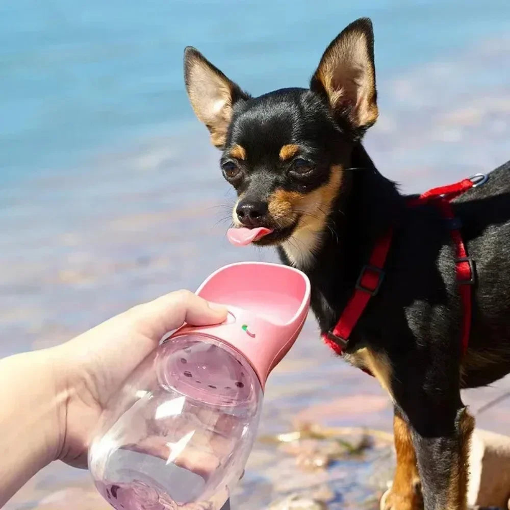 Portable Pet Water Bottle – Leak-Proof Travel Dispenser